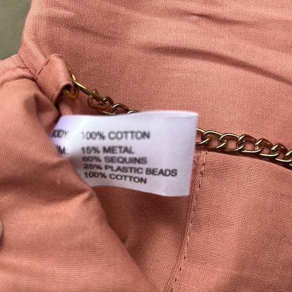 EUC Gorgeous Clutch/Shoulder bag. Made in India w/beads, sequins & cotton fabric - Picture 4 of 7